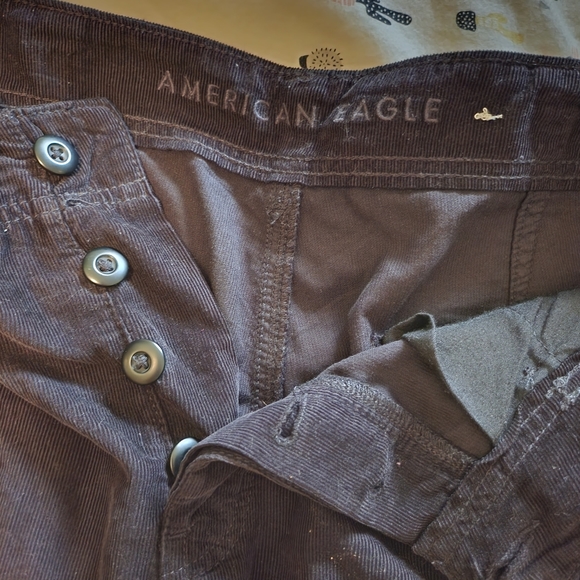 American Eagle Black Courdory Joggers - Picture 4 of 5